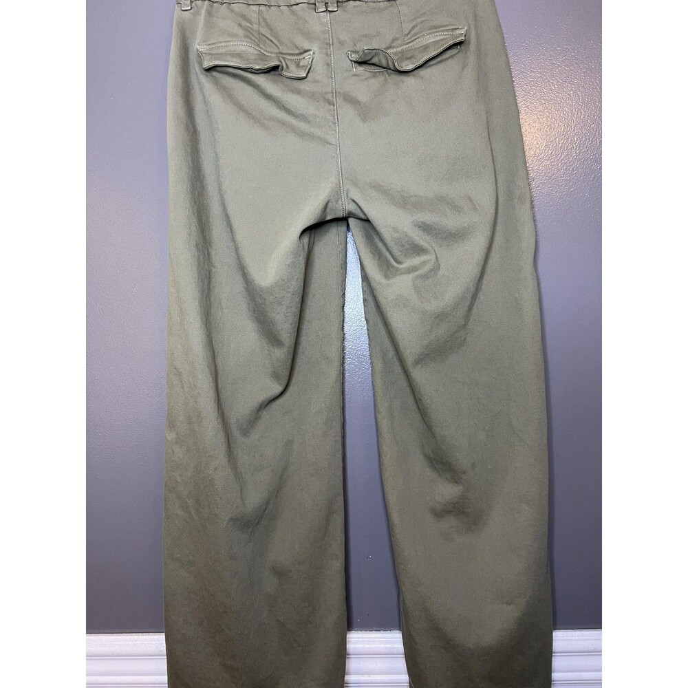 American Eagle Outfitters Pants Womens 4 Green Convertible Stretch Twill Khakis - Picture 7 of 13